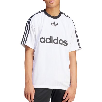 T-shirt Adidas T-shirt Adicolor Poly T White Black