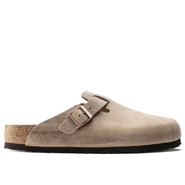 Birkenstock Boston Soft Footbed Natural Leather Oiled