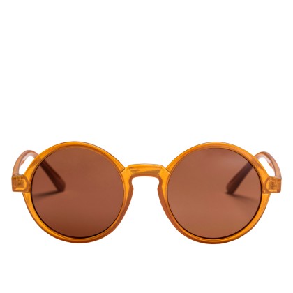 culos De Sol Chpo Oculos Brand Sam Mustard/brown