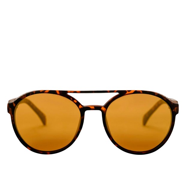 culos De Sol Chpo Oculos Brand Rickard Turtle Brown/gold