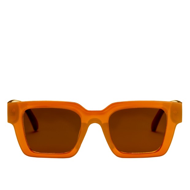 culos De Sol Chpo Oculos Brand Max Mustard/brown