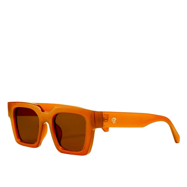 Óculos De Sol Chpo Oculos Brand Max Mustard/brown