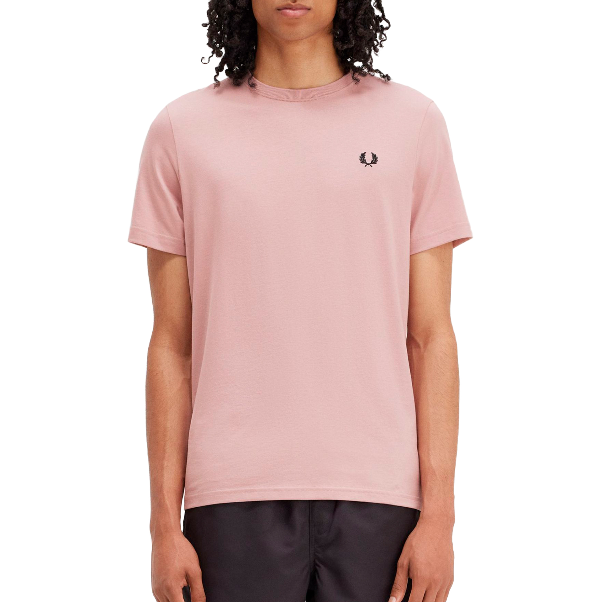 Fred Perry T -shirt Crew Neck Dsty Rs Pnk/