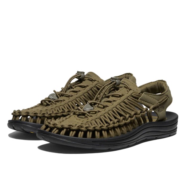 Sandlias Keen  Uneek  Dark Olive/black