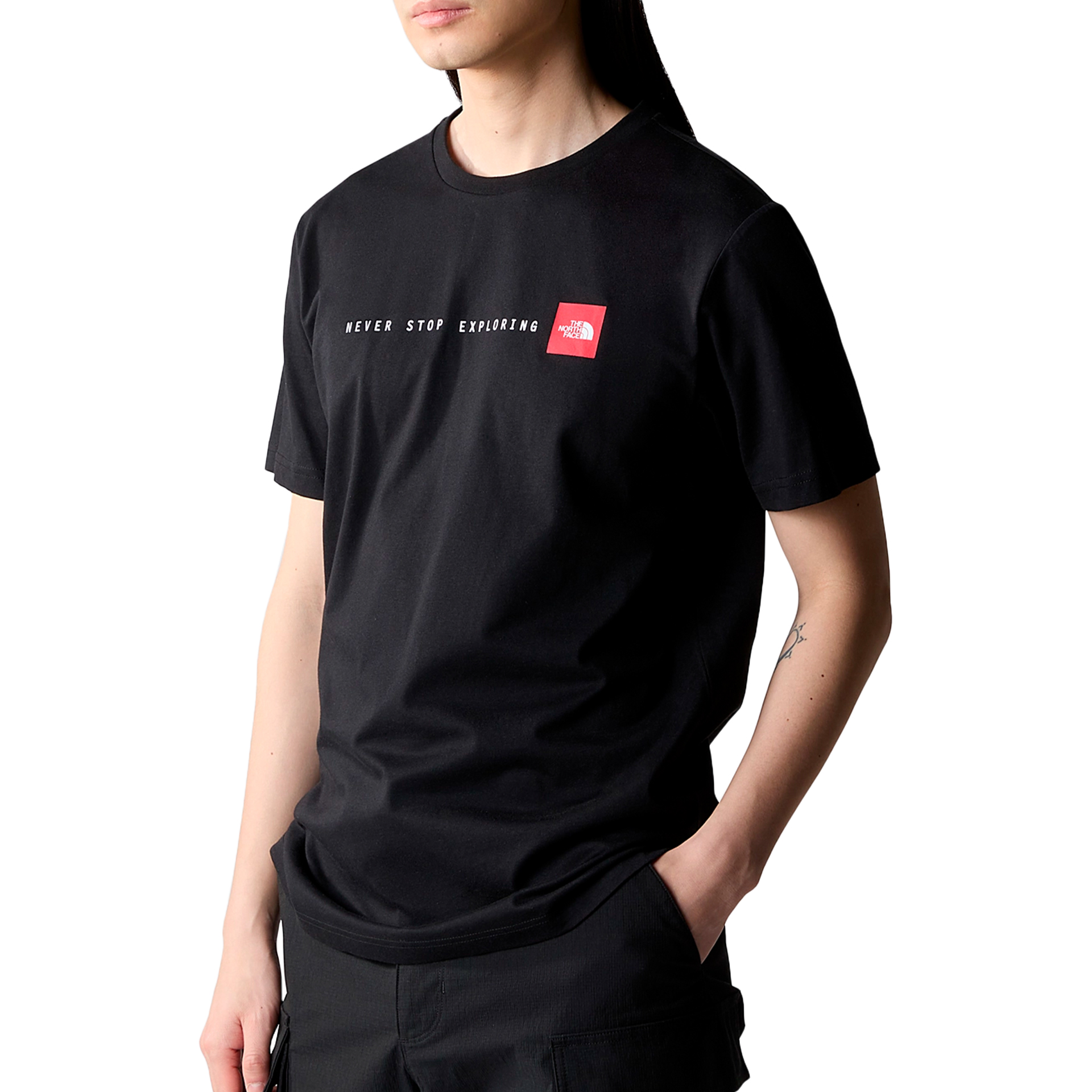 The North Face T-shirt M Never Stop Exploring Black