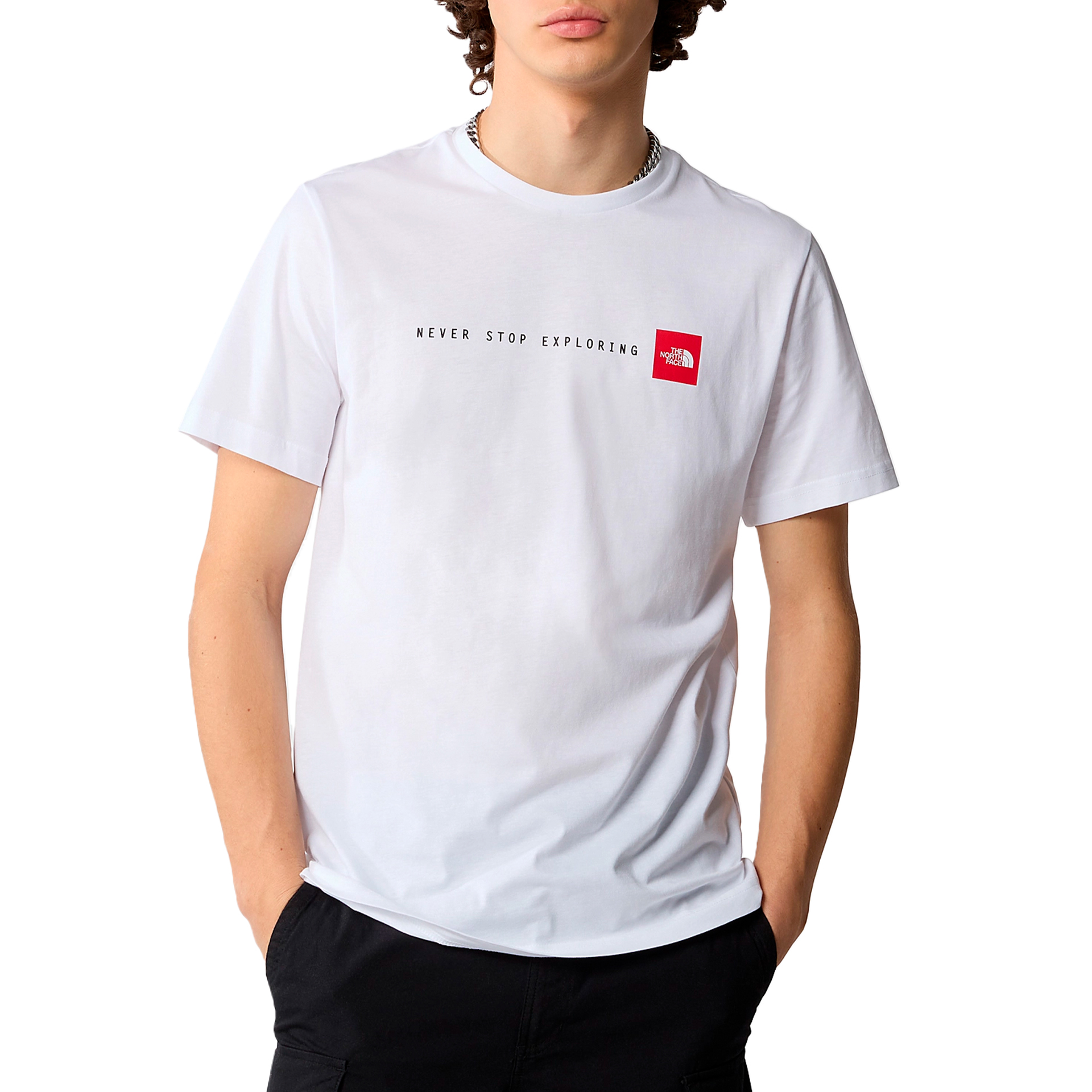 The North Face T-shirt M Never Stop Exploring White