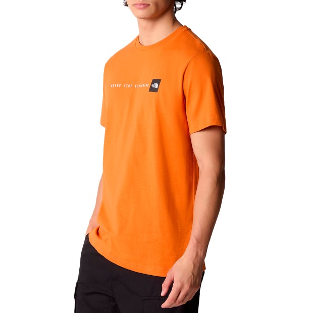 T-shirt The North Face T-shirt Nse Tee Rust