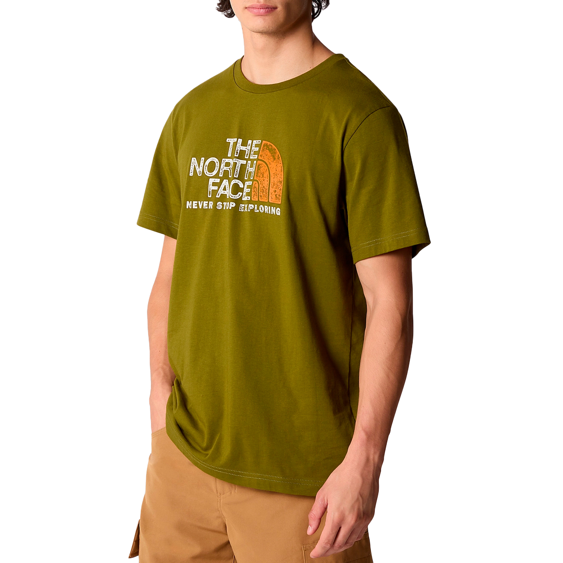 The North Face T-shirt Rust2 Tee Forest Ol