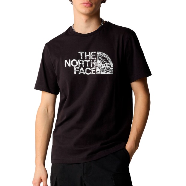 T-shirt The North Face T-shirtwoodcut Dom T. Blk