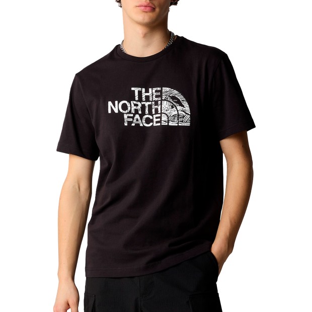 T-shirt The North Face T-shirtwoodcut Dom T. Blk