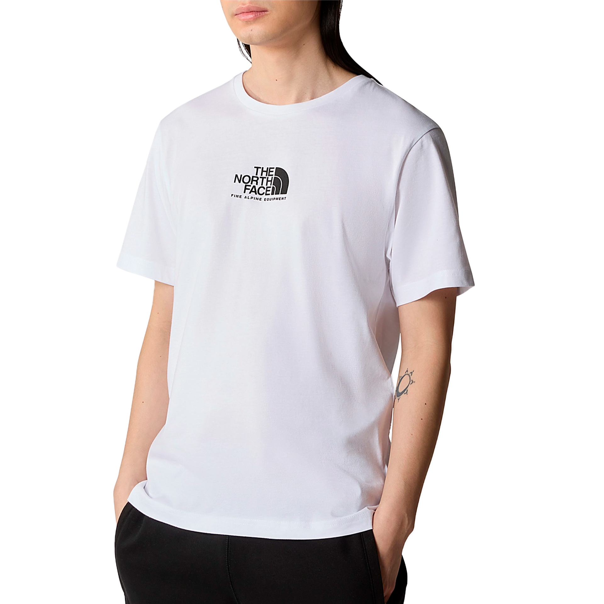 The North Face T-shirt Fine Alp Eqp Whitee