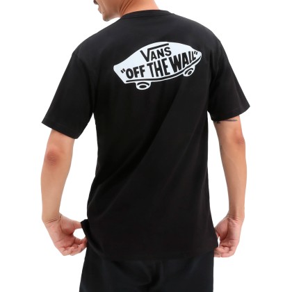 Vans T-shirt Style 76 Back Ss Tee Black Wh