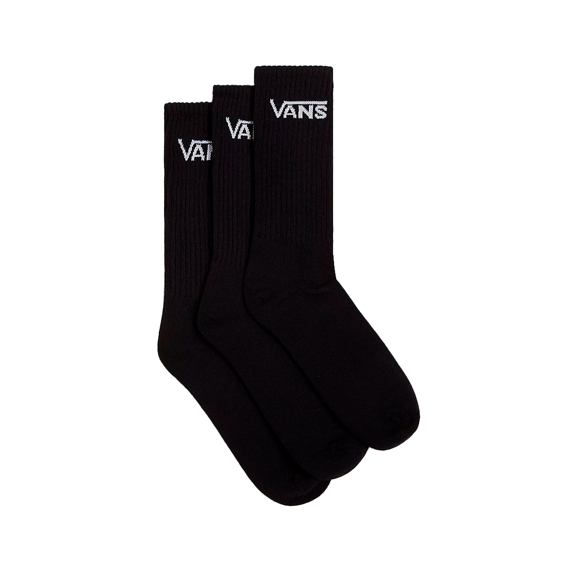 Meias Vans Meias Classic Crew Rox Black