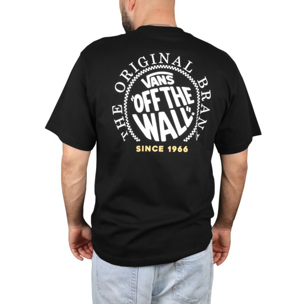 T-shirt Vans T-shirt Circle Loose Fit S/s Tee Blac