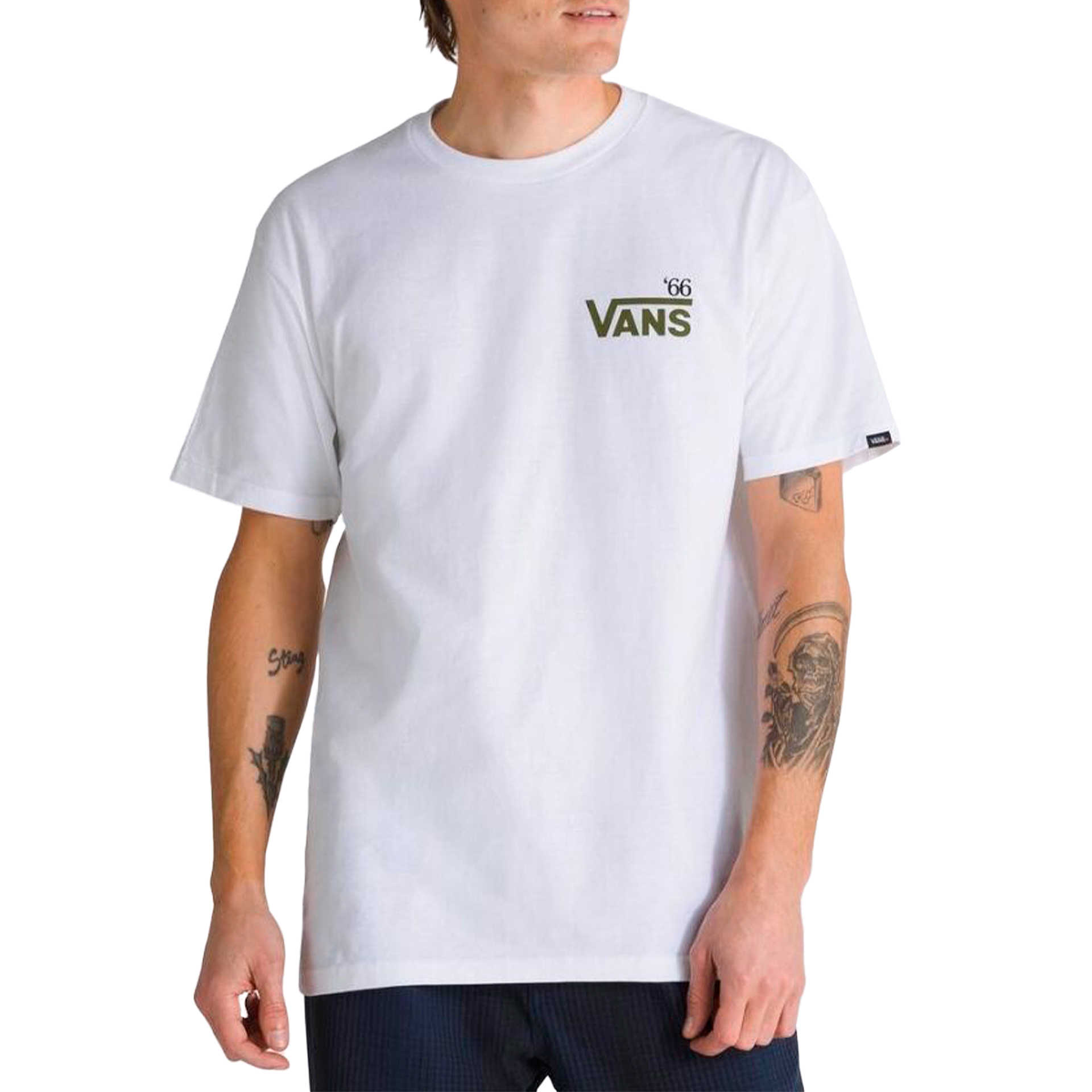 Vans T-shirt Posted Ss White