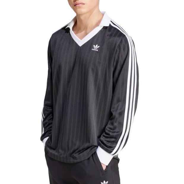 Camisolas Futebol Adidas Piqu Ls Black