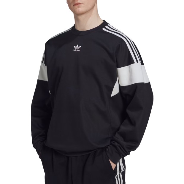 Sweat Adidas Sweatshirt Cutline Crew Black