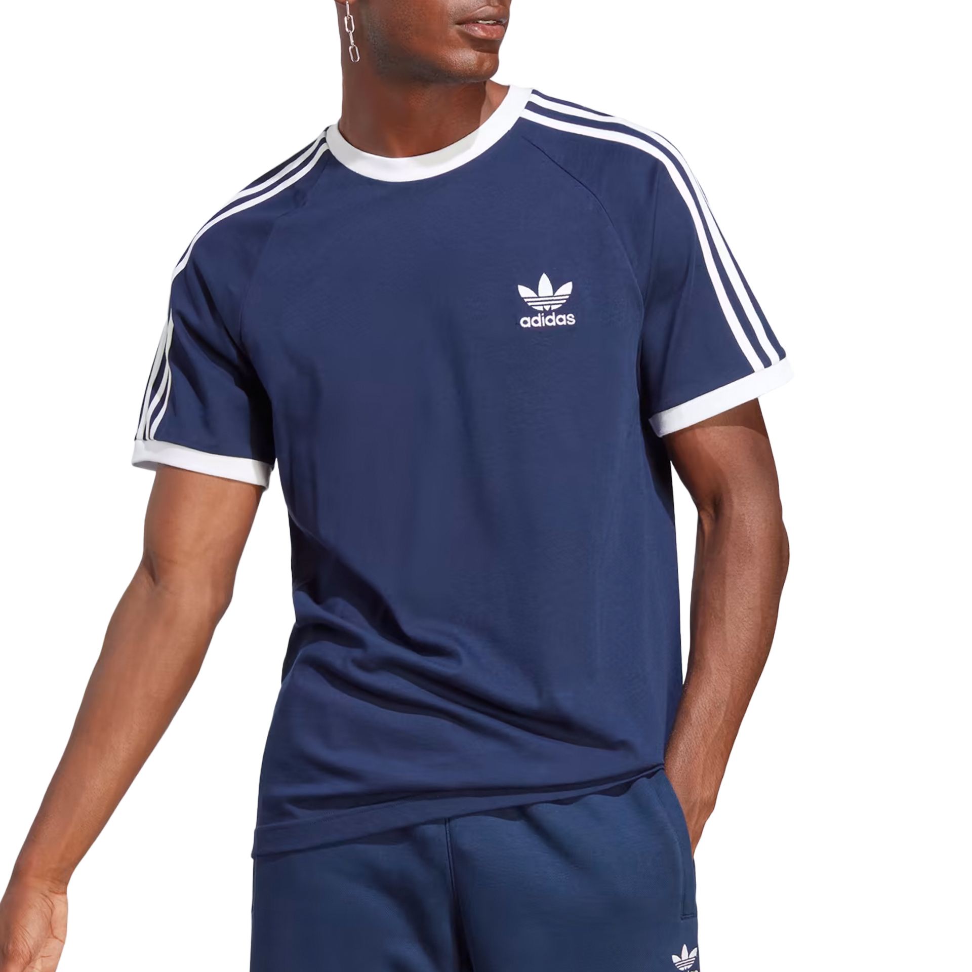 adidas Originals T-Shirt 3-Stripes Night Indigo