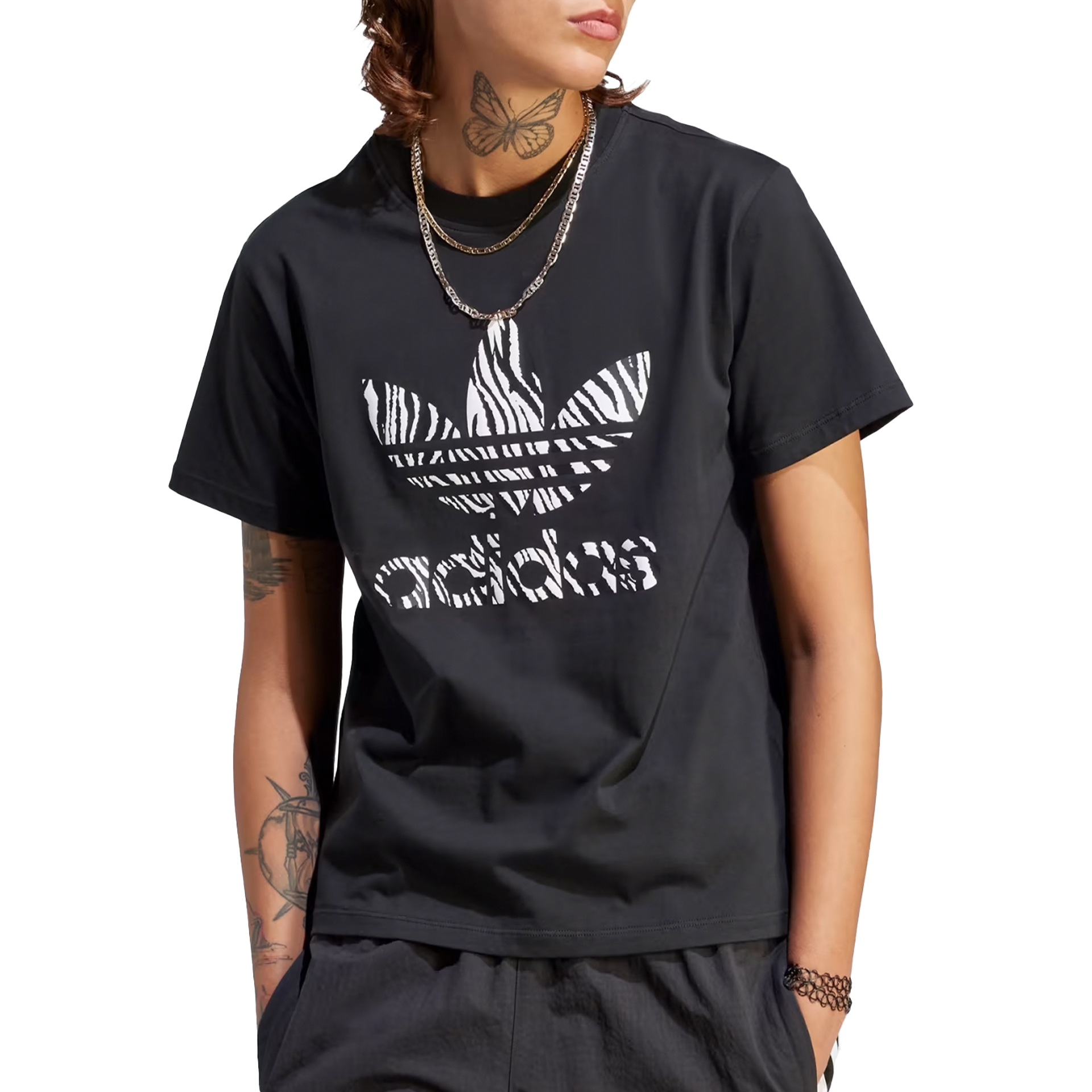 Adidas Tshirt Animal Tee A Black