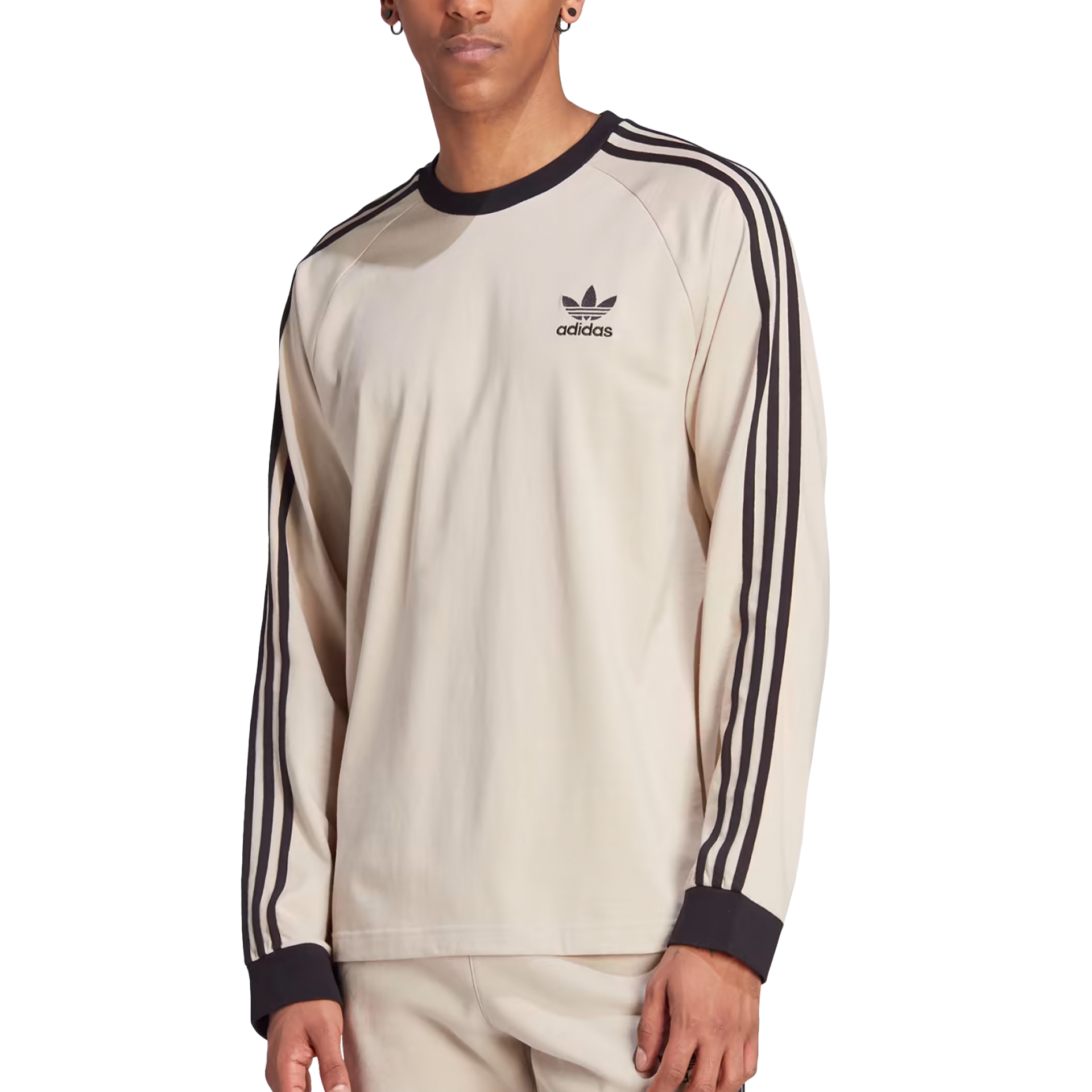 T-shirt adidas Originals 3 Stripes LS Tee | Freshlabels.com