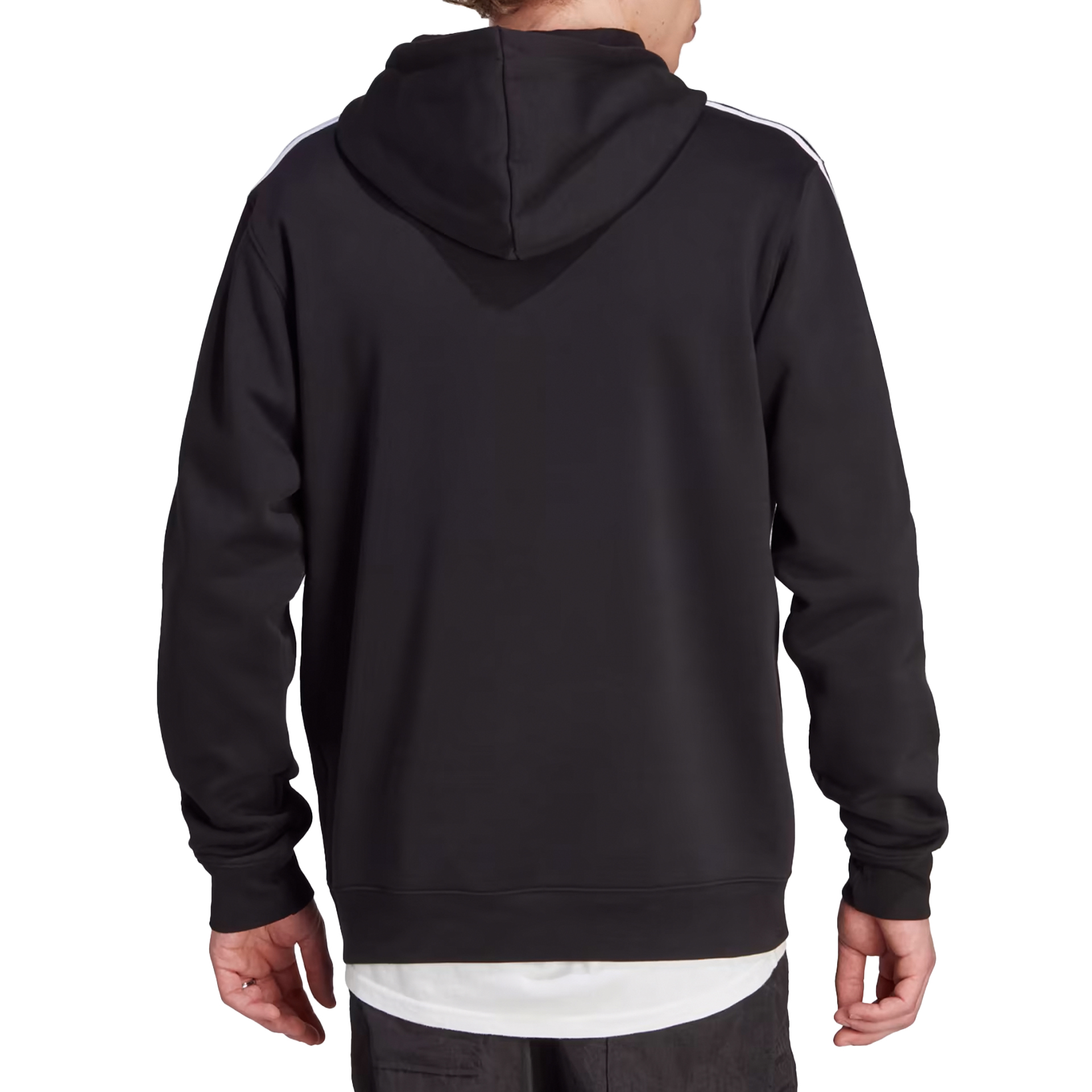 Adidas 3-stripes Hoody Black