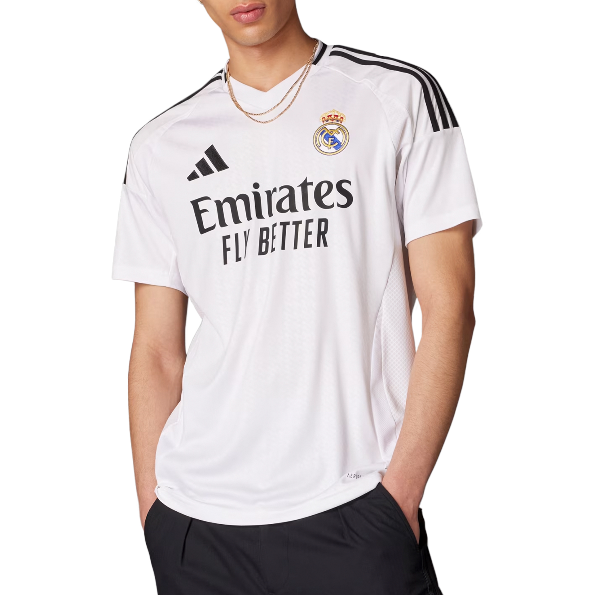 Futebol Adidas Real Madrid 24/25 Home Jersey
