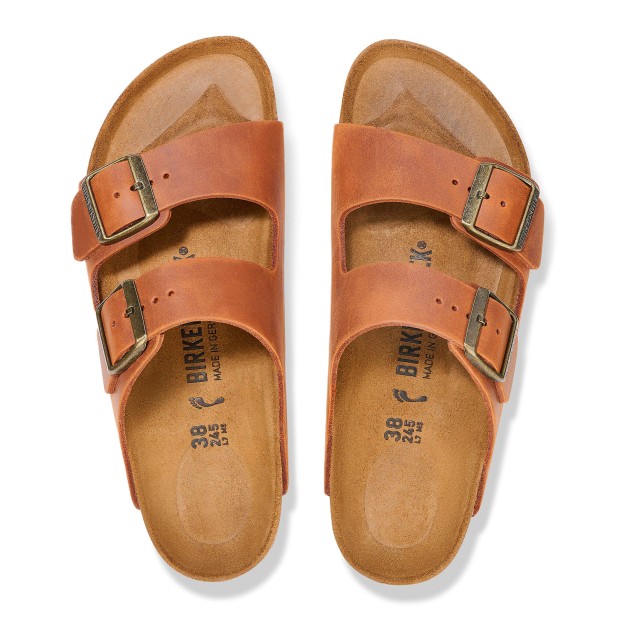 Birkenstock Arizona Natural Leather Oiled