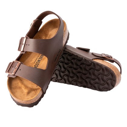 Sandlias Birkenstock Milano Bs Dark Brown (narrow F