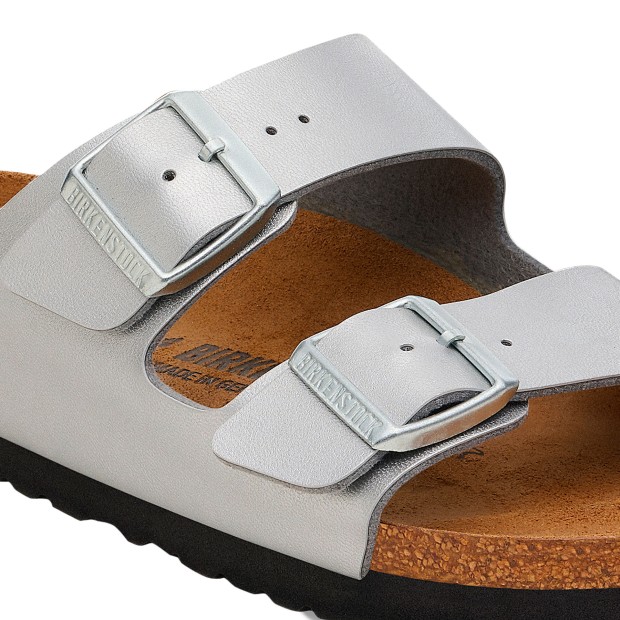 Birkenstock Arizona Bs Silver Narrow Fit