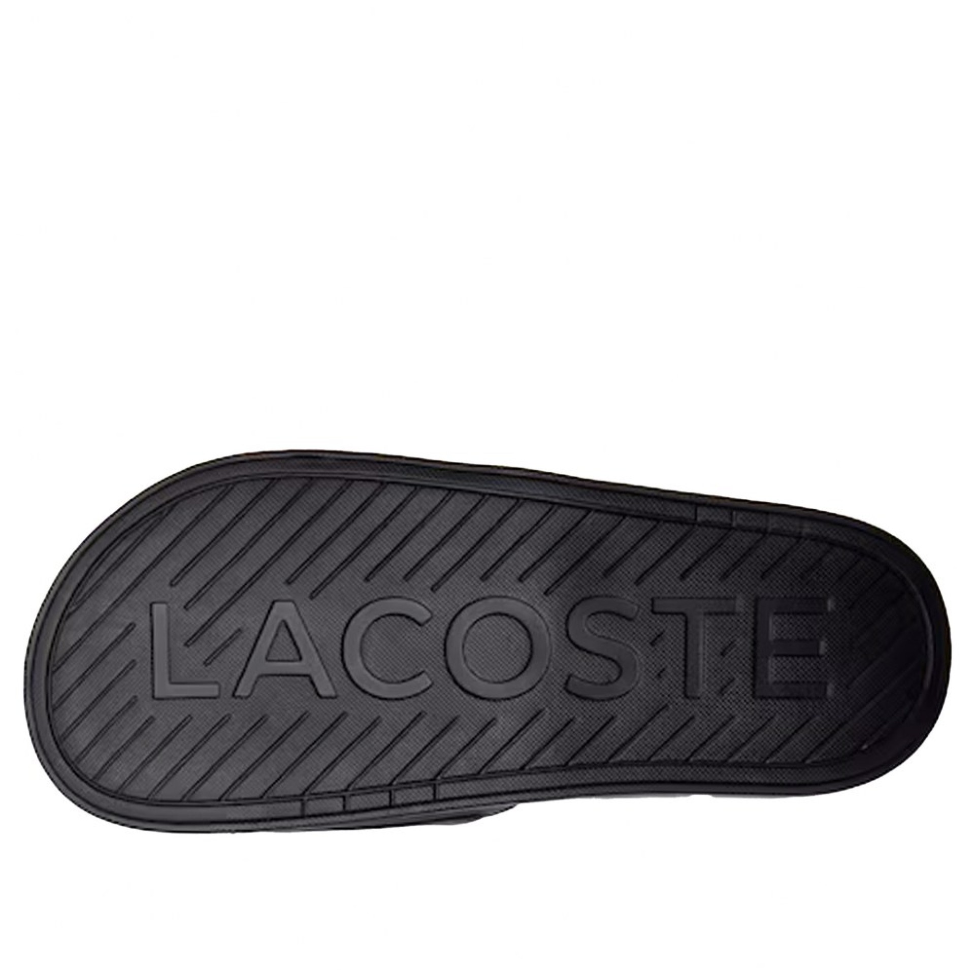 Lacoste Chinelo Serve Slide Dual Blk Wht