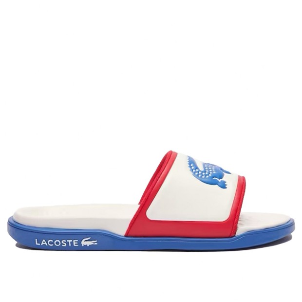 Sandlias Lacoste  Chinelo Serve Slide Dual 1241 Blu