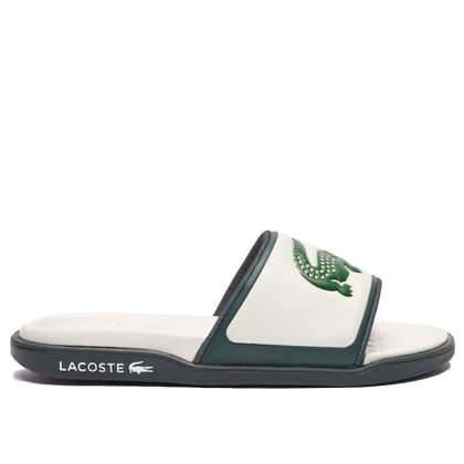 Sandlias Lacoste  Chinelo Serve Slide Dual 1241 Off