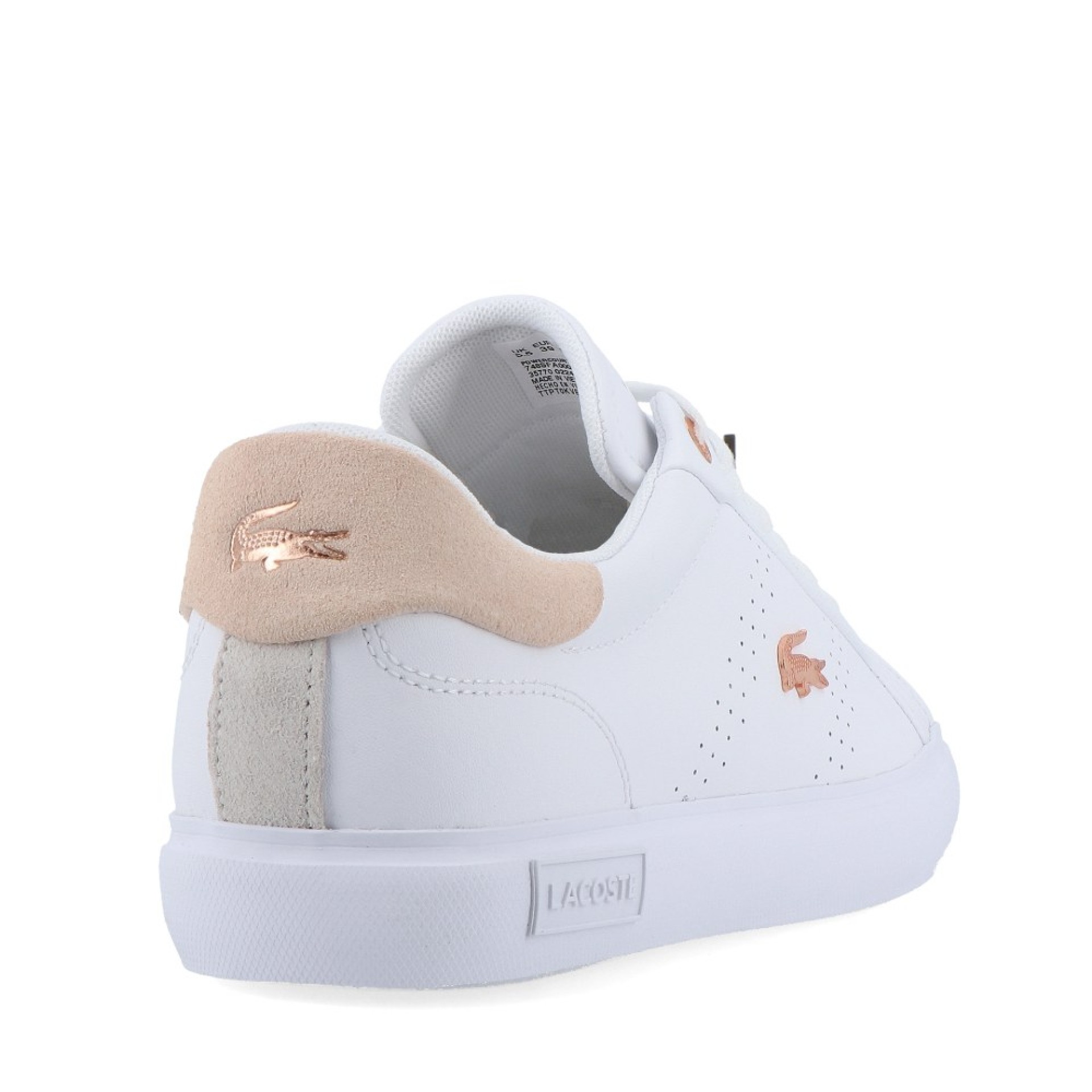 Lacoste Powercourt 2.0 2241 Sfa Wht/lt Pnk