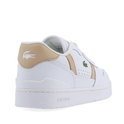 Lacoste Court Sneakers Wht/nat Lacoste Court Sneakers Wht/nat