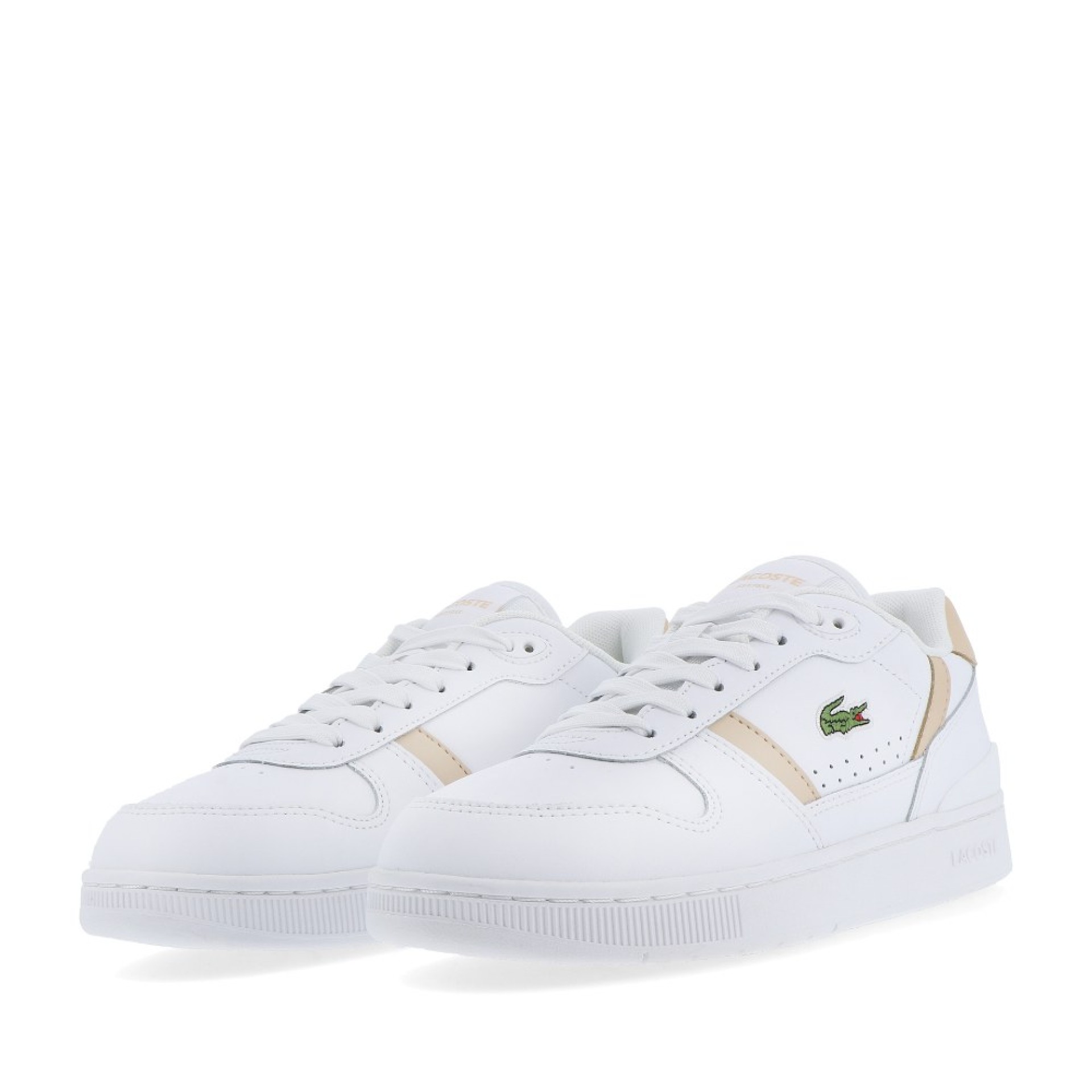 Lacoste Court Sneakers Wht/nat