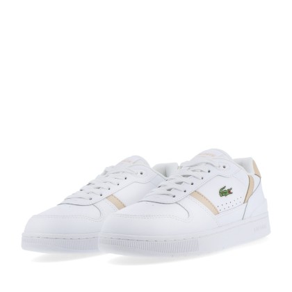 Lacoste Court Sneakers Wht/nat Lacoste Court Sneakers Wht/nat