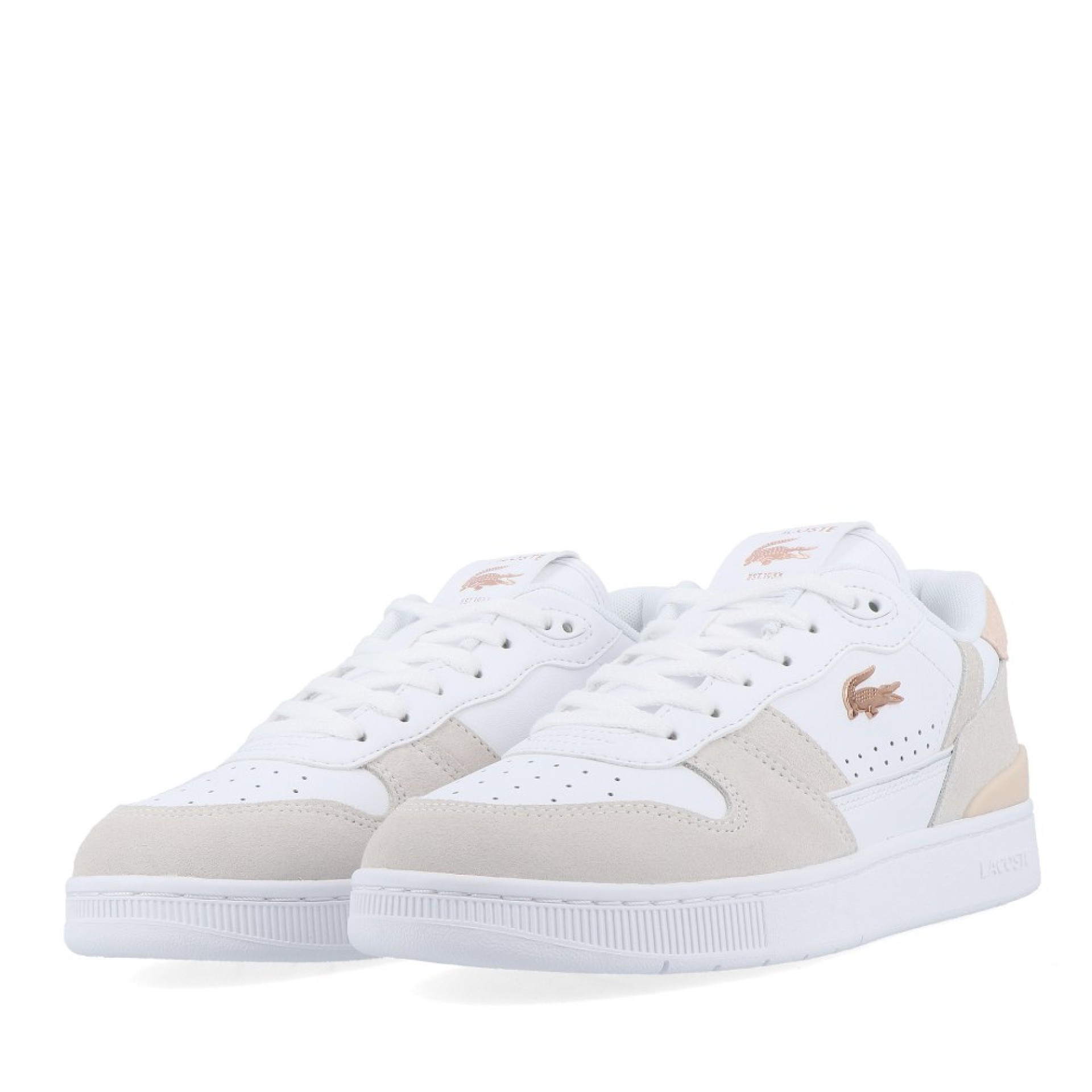 Lacoste T-clip Set 224 6 Sfa Wht/lt Pnk