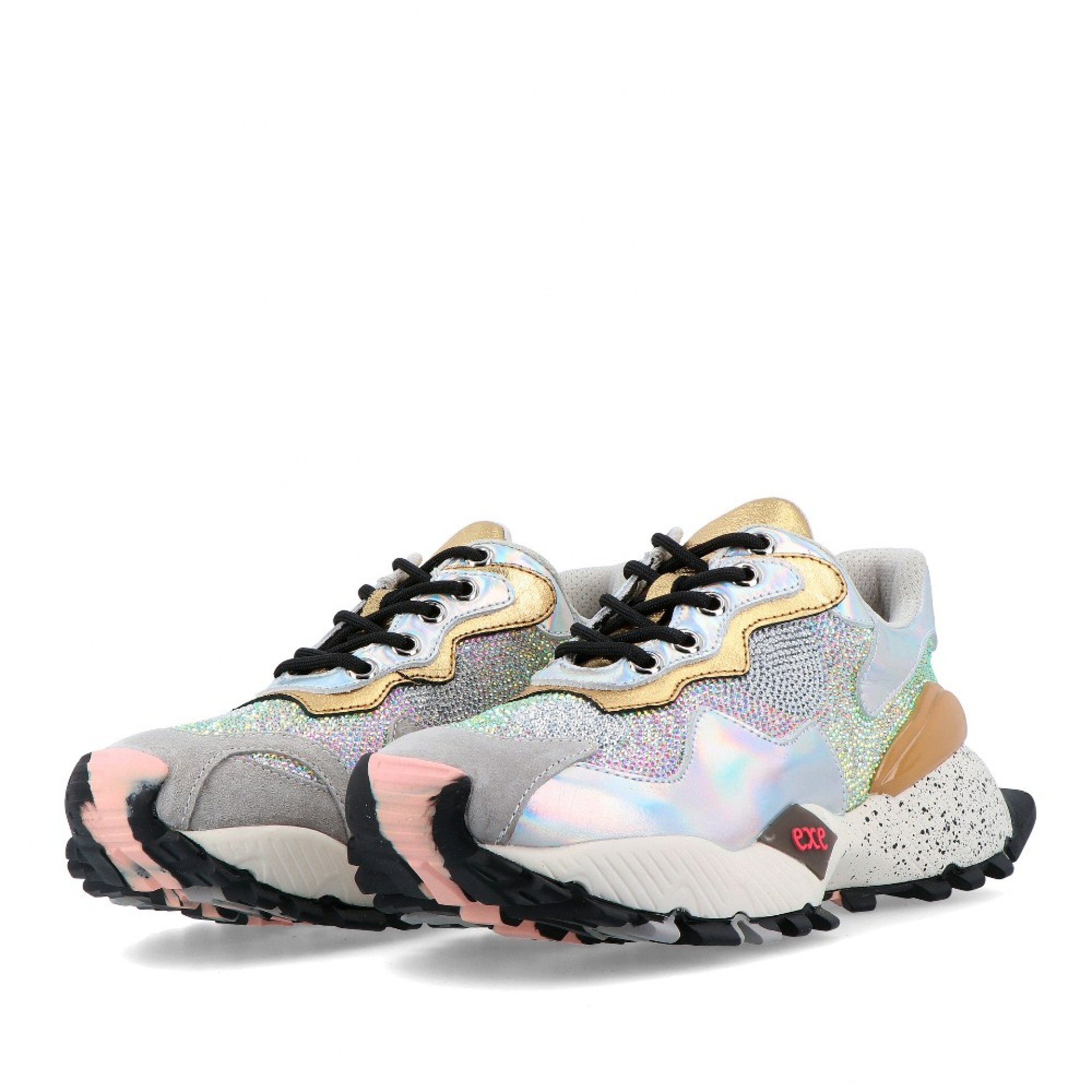 Exé Sneaker 134-18 Grey/silver