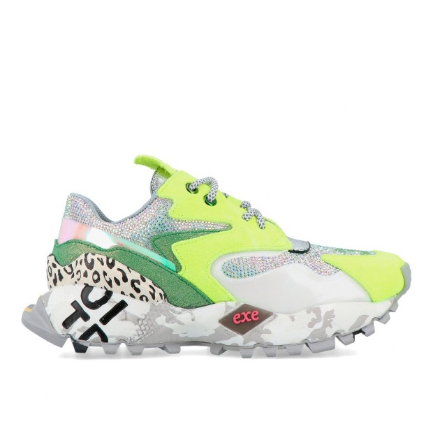 Sapatilha Ex Sneaker 134-19 Lime/grey Lea