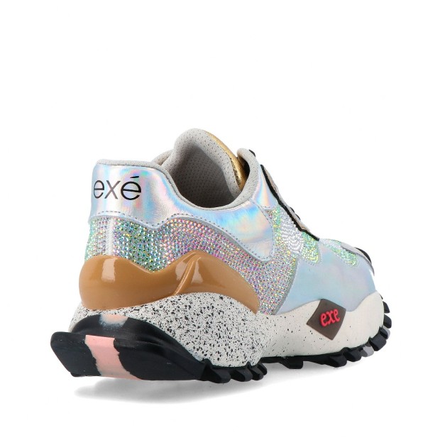 Sapatilha Exé Sneaker 134-18 Grey/silver