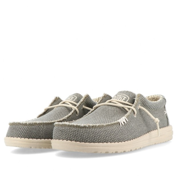 Sapatos Hey Dude Wally Braided Army Green