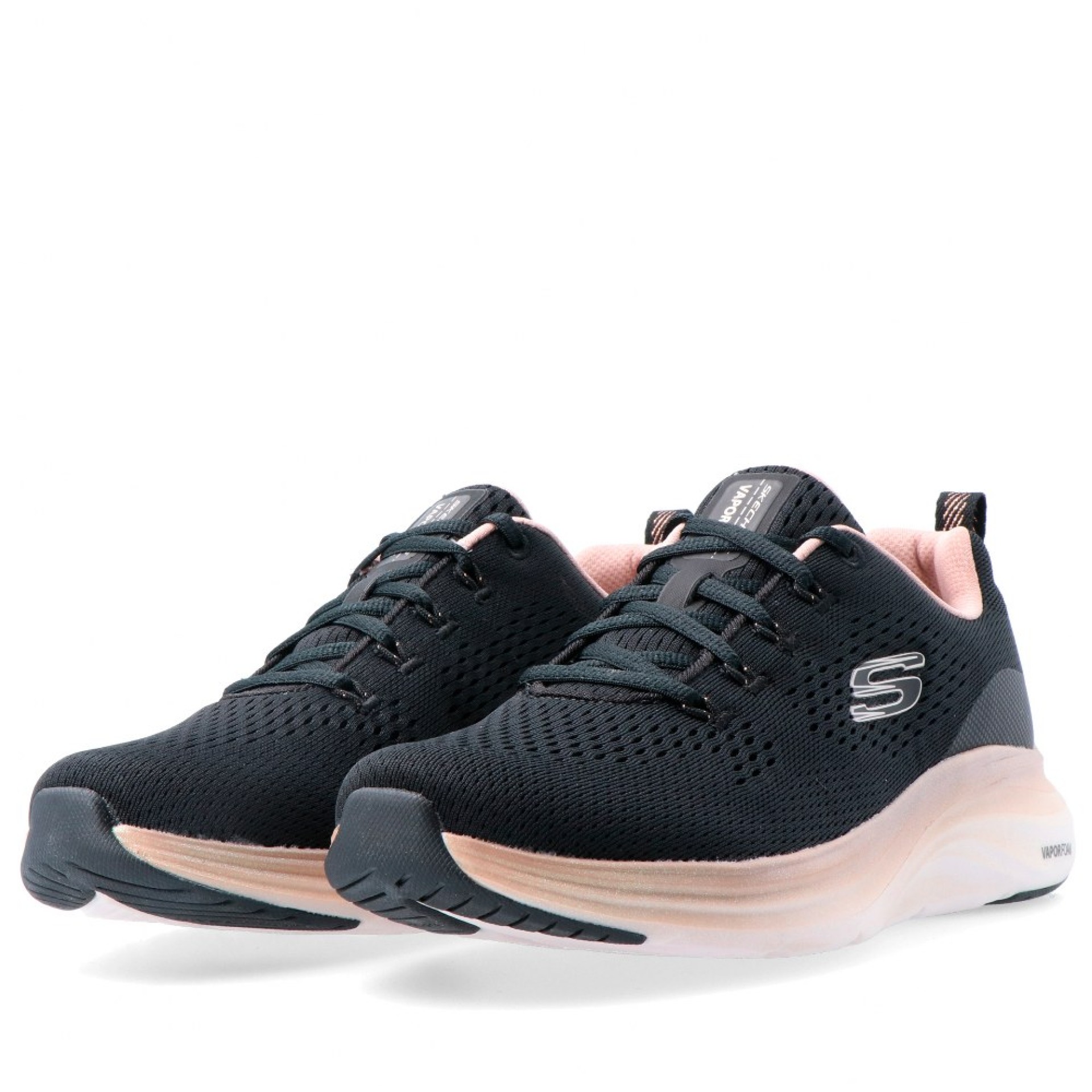 Skechers Vapor Foam - Midnight Glimmer Black/rose Gold