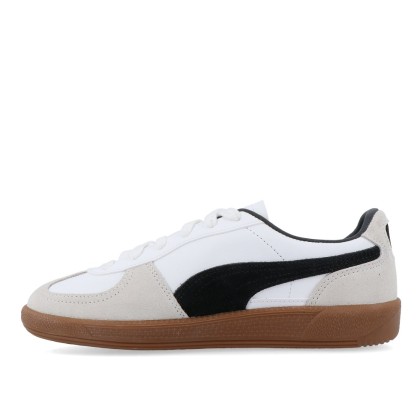 Puma Palermo Lth - Puma White-vapor Gray-gum Puma Palermo Lth - Puma White-vapor Gray-gum