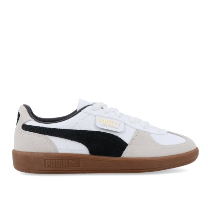 Puma Palermo Lth - Puma White-vapor Gray-gum Puma Palermo Lth - Puma White-vapor Gray-gum