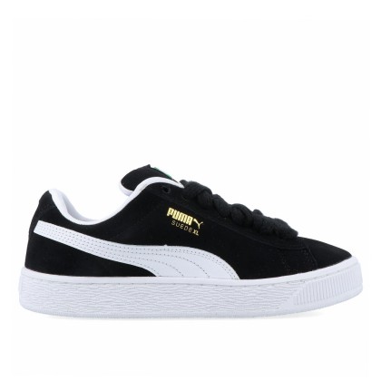Puma Suede Xl Jr Black-white