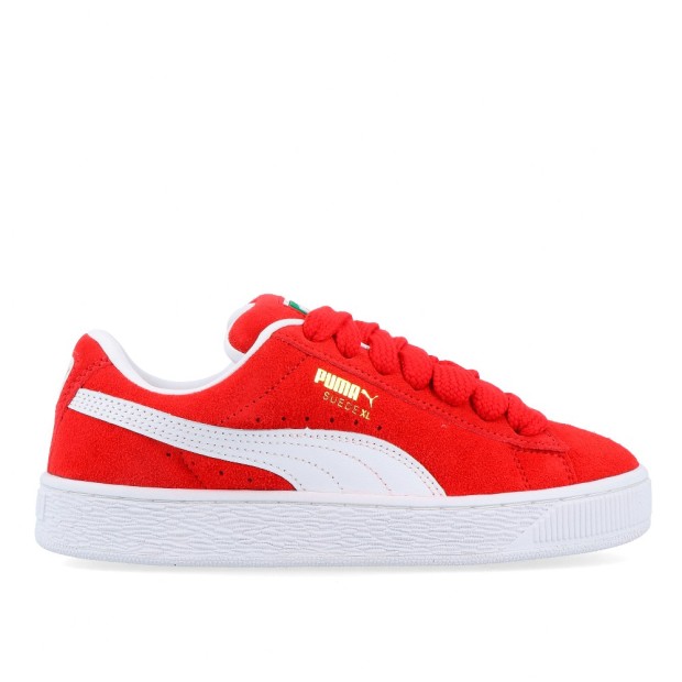 Sapatilha Puma Suede Xl Jr Red-puma/white