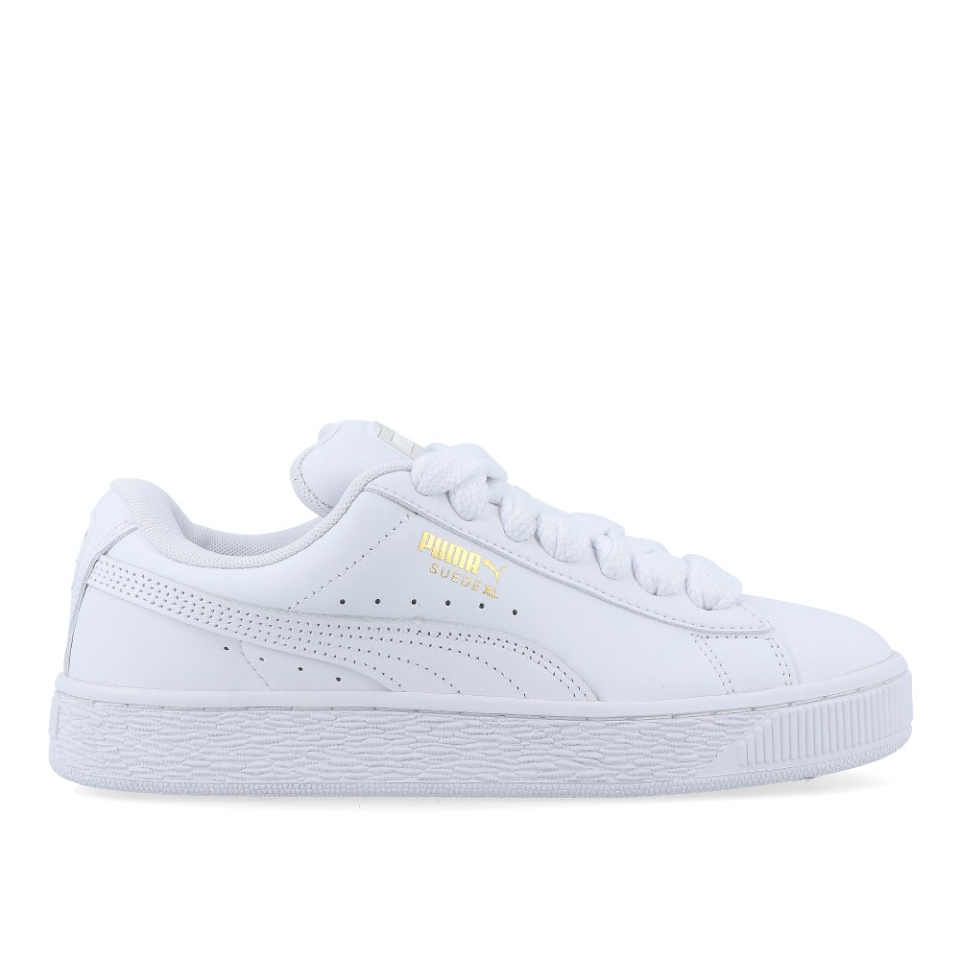 Puma Suede Xl Lth Puma White Vapor Gray