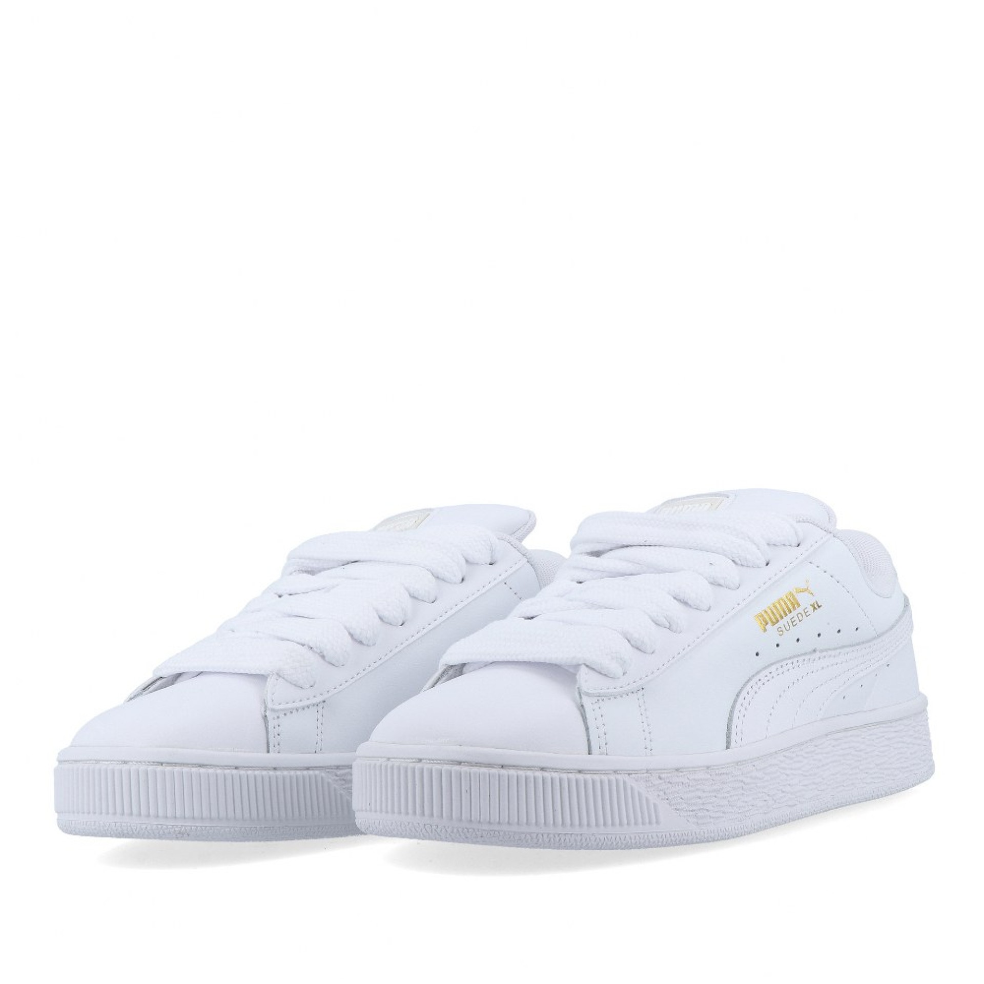 Puma Suede Xl Lth Puma White Vapor Gray