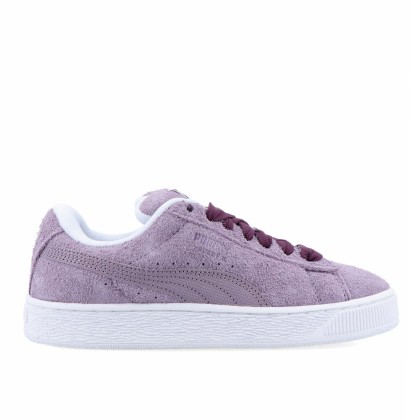 Sapatilha Puma Suede Xl Hairy Wns Pale Plum White