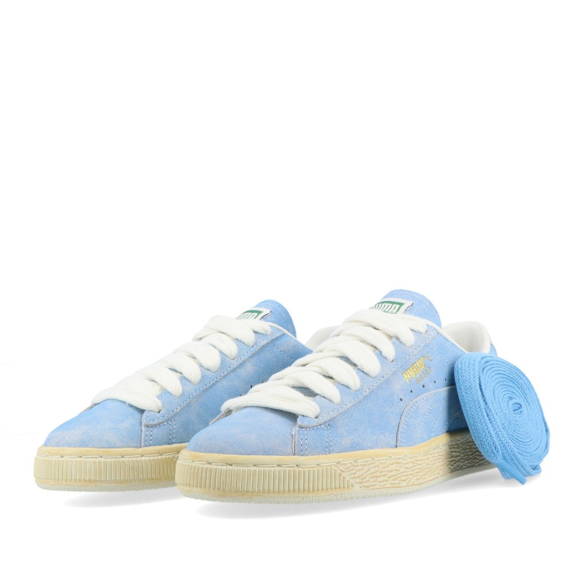 Puma Suede Faded - Silver Mist-frosted Ivory